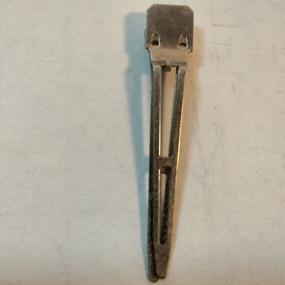 Vintage Metal Hair Clips Duckbill Prong Tip Top Gayla Jiffy Lady Ellen Lot 20 - Picture 7 of 16